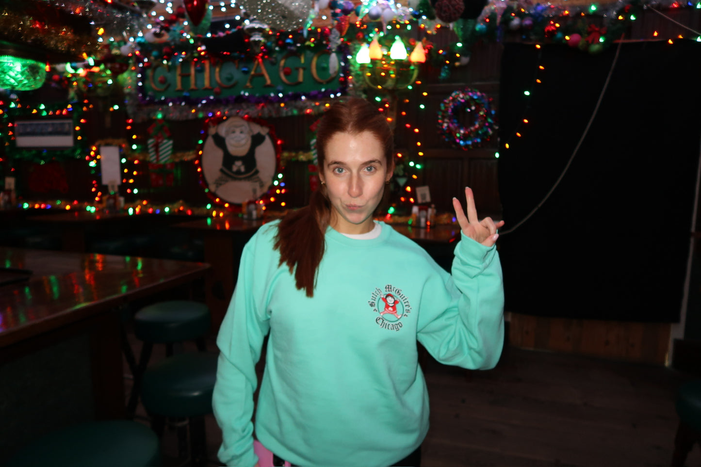 Green Sweatshirt – Limited Edition