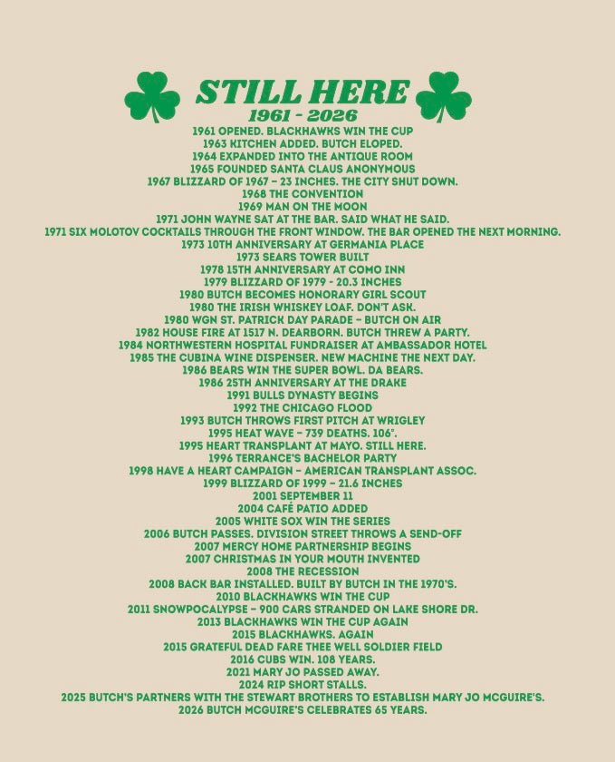 65th Anniversary Still Here Tee